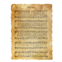 “All in Him” Chords and Lyrics, Hymn by George Farrow
